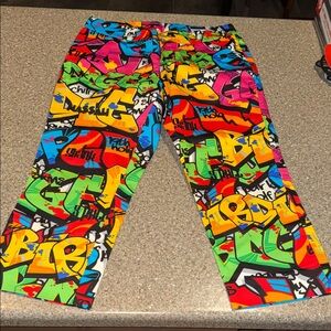 New Loudmouth ladies golf capri pants